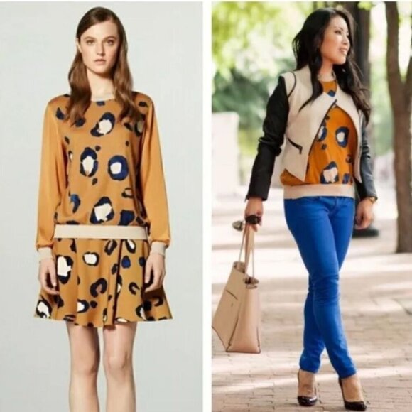 Phillip Lim X Target Unique Mixed Media Animal Print Crewneck Sweater Size XS - Picture 6 of 11